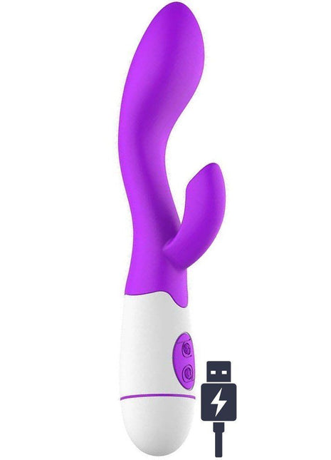 Erox Mix Vibe Curve 30 Modlu Şarjlı Rabbit Vibratör-Purple