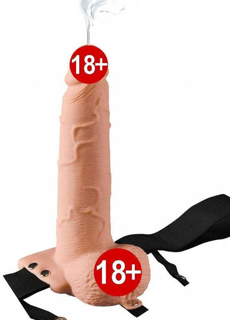 Fetish Fantasy Serisi Squirting 19 cm Boşalabilir İçi Boş Realistik Penis