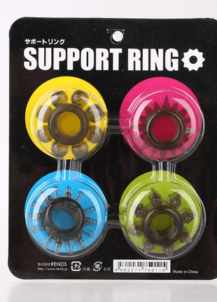 Erox Support Ring 4'lü Penis Halkası Seti