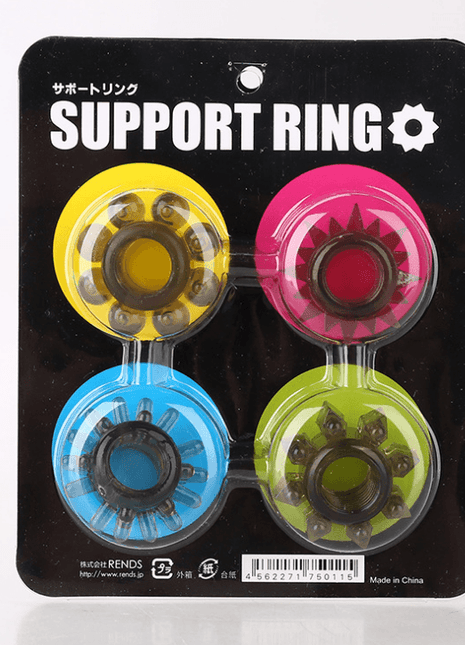 Erox Support Ring 4'lü Penis Halkası Seti