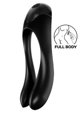 Satisfyer Candy Cane Black Finger Parmak Vibratör
