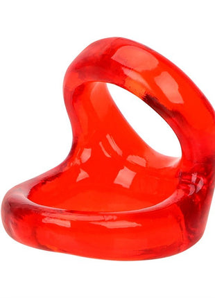 Erox Latex Testis Destekli Penis Halkası Kırmızı