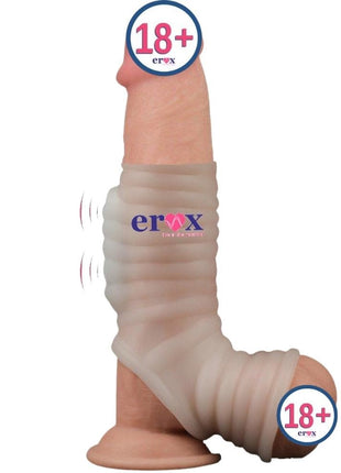 Lovetoy Wave Knights Ring Testis Geçirmeli Titreşimli Yarım Penis Kılıfı