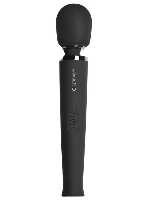 Le Wand Rechargeable Massager Masaj Wand Vibrator Black