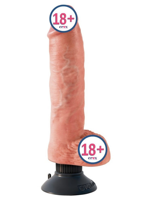 Pipedream King Cock 10 İnch Vibrating Cock With Balls Titreşimli Penis