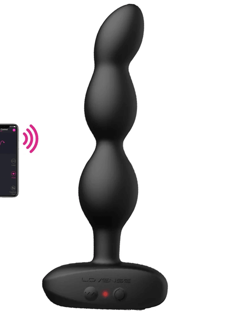 Lovense Ridge Telefon Kontrollü ve Hareketli Anal Boncuk
