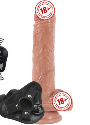 Shequ Marvin 20 Cm İleri Geri Hareketli Kemerli Realistik Penis