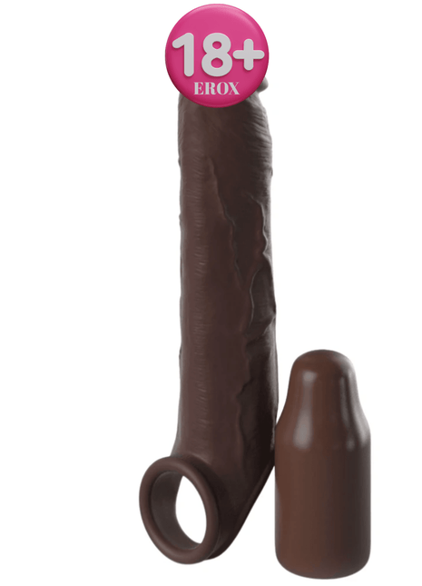 Pipedream Fantasy X-Tensions Elite 3'' Testis Geçirmeli Amerikan Penis Kılıfı