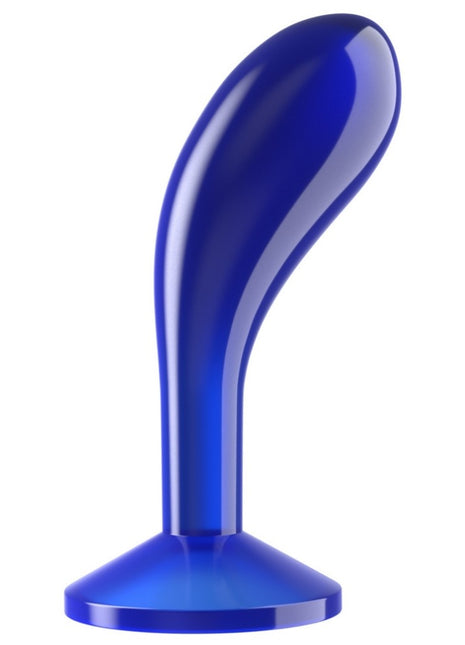 Lovetoy Flawless Clear Prostate Plug 15 Cm Blue Silikon Anal Plug LV310319