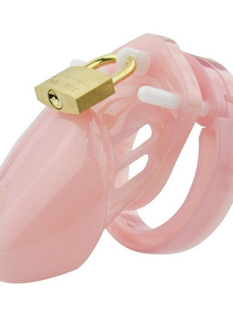 Erox Silikon Pembe Penis Kafesi