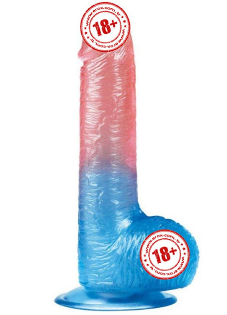 Lovetoy Dazzle Studs Dildo 19 cm Realistik Jel Penis