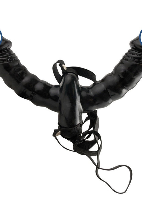 Pipedream Fetish Fantasy Series Vibrating Double Delight Çift Taraflı Strap-On