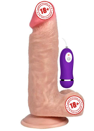 Shequ Vibrating Dildo Dragon 17.5 cm Titreşimli Realistik Penis SQ-WBC10027-V