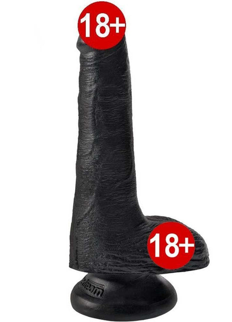 Pipedream King Cock With Balls Zenci Realistik Dildo 15.2 cm