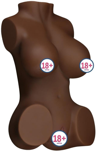 Lovetoy Streetgirls 5 Black Silikon Yarım Vücut Masturbator
