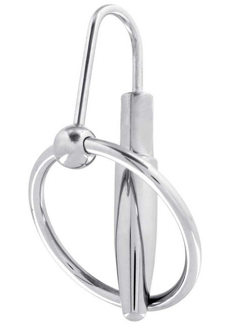 Steel Power Tool Penis Plug W Pens Halkası 30 mm