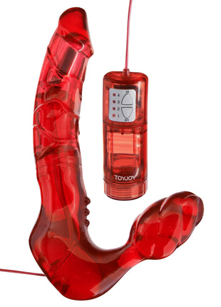 Toy Joy Titreşimli Double Strapless Dildo