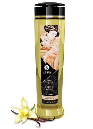 Shunga Massage Oil Vanillia Aromalı Masaj Yağı 240 Ml.