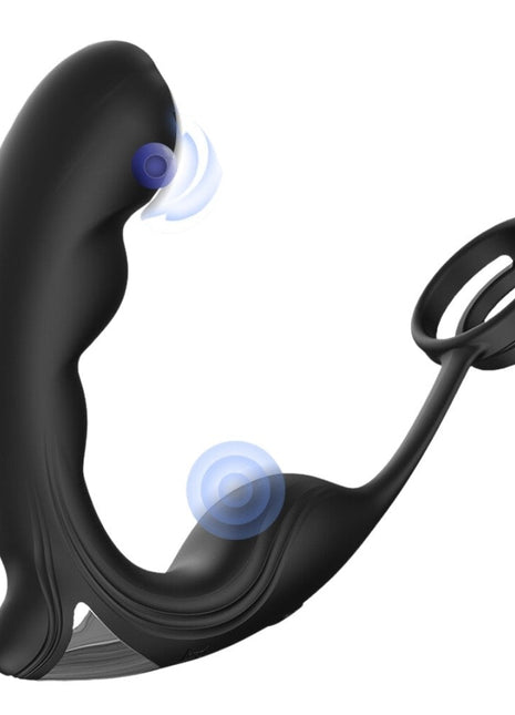 Erox Noel Titreşimli Prostat Masaj Aleti ve Penis Halkası