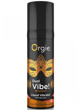Orgie Dual Vibe Kissable Liquid Vibrator İntimate Gel 15 Ml.
