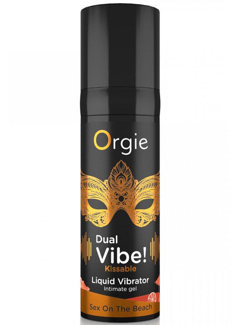 Orgie Dual Vibe Kissable Liquid Vibrator İntimate Gel 15 Ml.