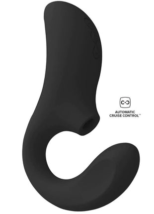 Lelo Enigma Cruise Dual Stimulation Sonic Massager Black