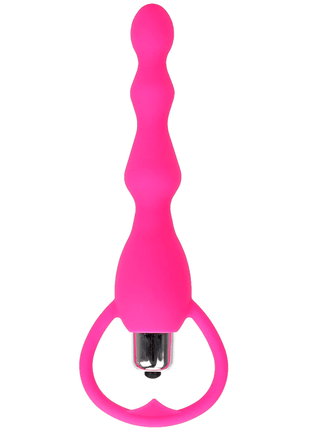 Erox Anal Fantasy Boğumlu Titreşimli Anal Vibratör-Pink