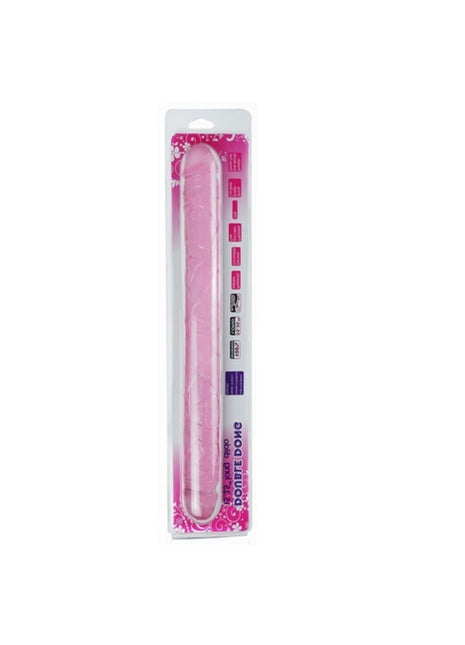 Bestco Double Dong Çift Taraflı Yumuşak Penis Pembe