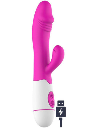 Erox Mix Vibe 30 Mod Titreşimli Rabbit Vibratör - Pink