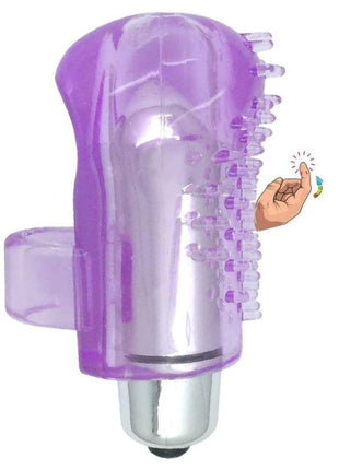 Erox Finger Vibe Silicone Tırtıklı Parmak Vibratör
