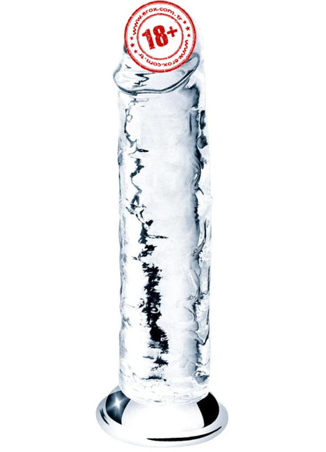 Lovetoy Flawless Clear Dildo 18 cm Realistik Jel Penis