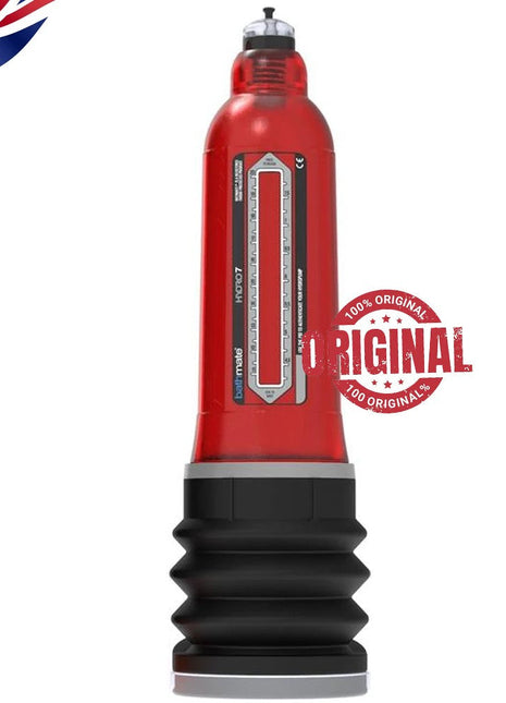Bathmate Hydromax 7 Hydropump Penis Enlarger Sulu Penis Pompası Red