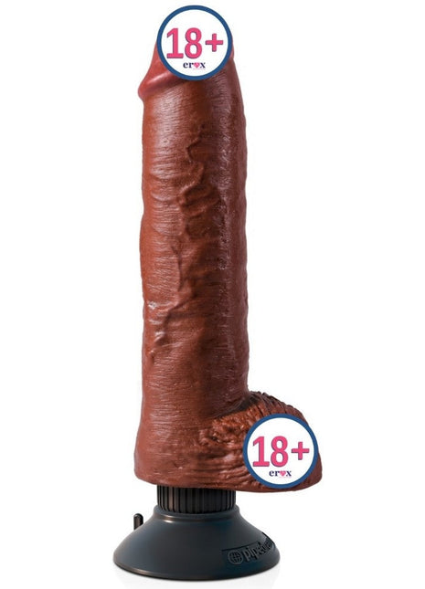 Pipedream King Cock 10 İnch Vibrating Cock With Balls Titreşimli Penis