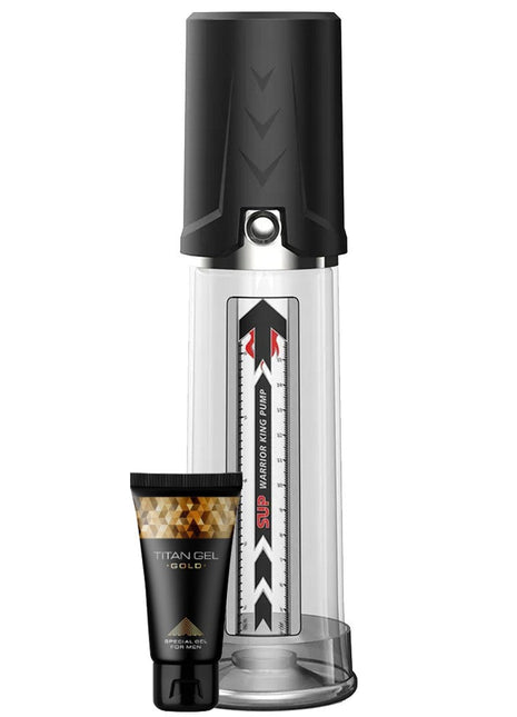 Erox High End Manual Penis Pump-Push Up Penis Pompası ve Titan Gel