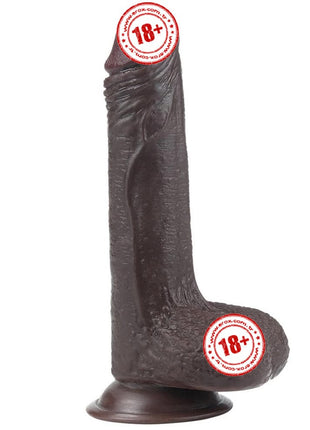 Lovetoy Sliding Skin Dildo Hareketli Deri Özellikli 18 Cm Realistik Zenci Penis