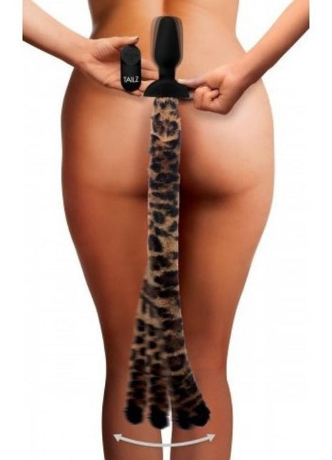 Xr Tailz Waggerz Hareketli Leopar Kuyruklu Anal Plug