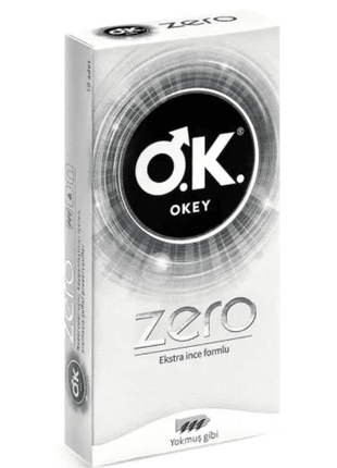Okey Zero Ekstra İnce 5'li Paket Prezervatif Kondom