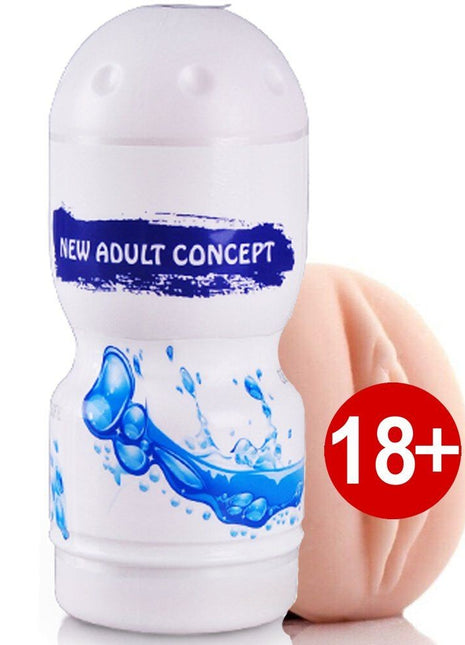 Passion Cup White Realistik Vajina Masturbator