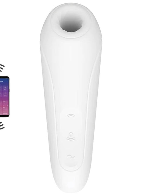 Satisfyer Curvy 1+ White Telefon Kontrollü Emiş Vibratör
