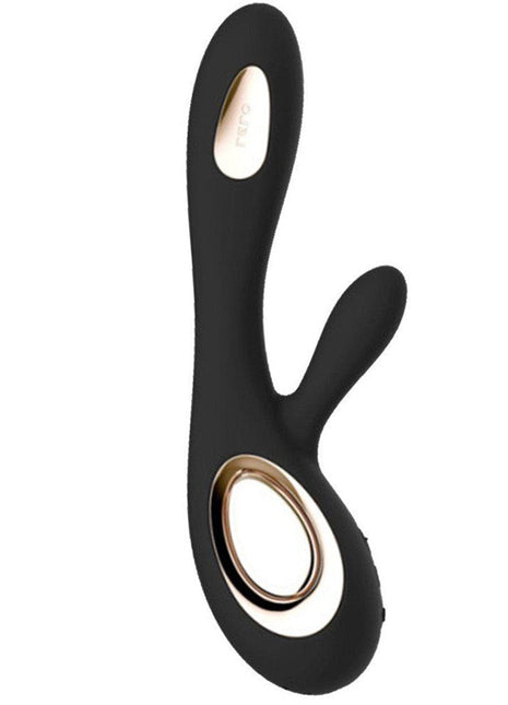 Lelo Soraya Wave Black Hareketli Rabbit Vibratör