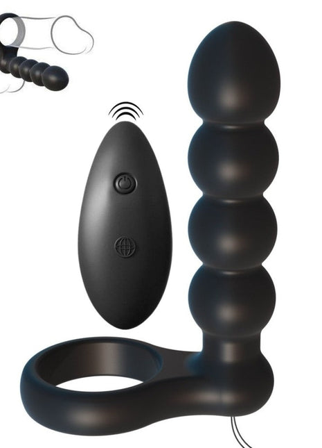 Pipedream Fantasy C-Ringz Remote Control Double Penetrator Anal Vibratör