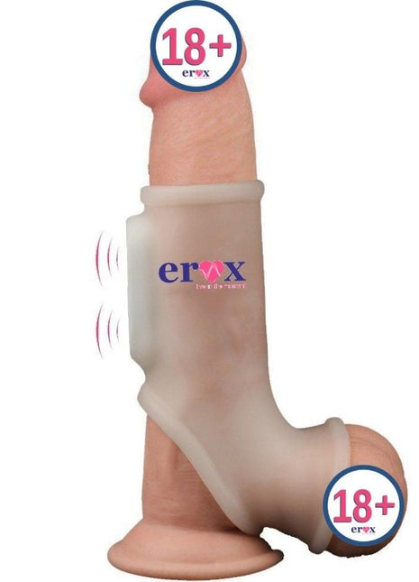 Lovetoy Silk Knights Ring Testis Geçirmeli Titreşimli Yarım Penis Kılıfı