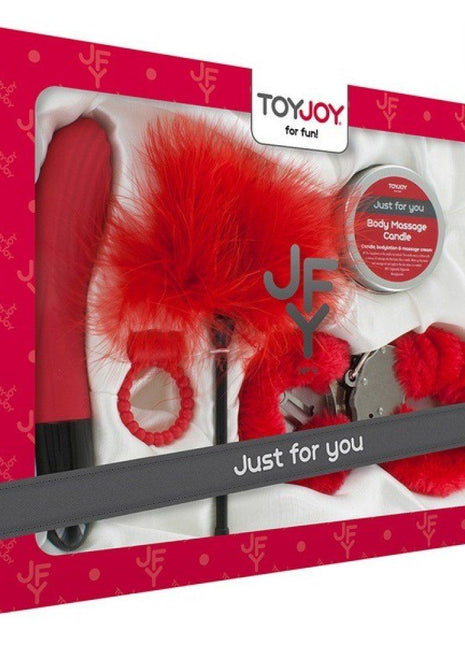 Toy Joy For Fun Çiftlere Özel Kırmızı Vibratör Set