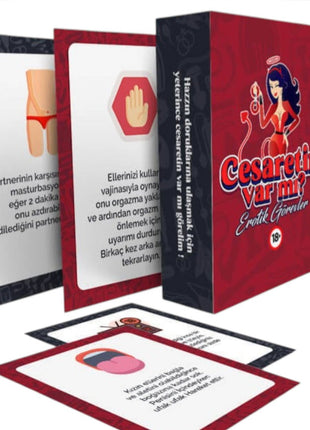 Erox Erotica Game Cesaretin Var Mı Oyun Kartları