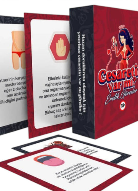 Erox Erotica Game Cesaretin Var Mı Oyun Kartları