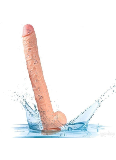 Kalın Damarlı Dev Realistik Penis 43 cm