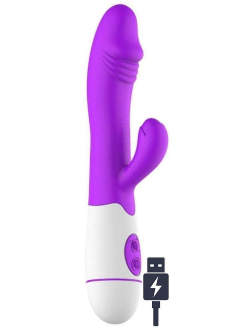 Erox Mix Vibe 30 Mod Titreşimli Rabbit Vibratör-Purple