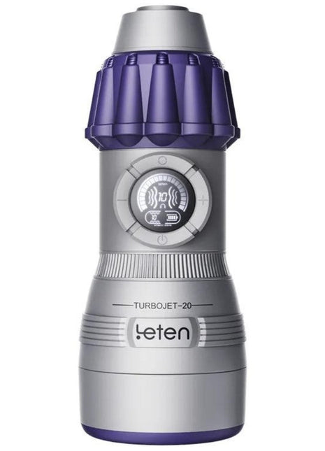 Leten Turbojet-20 Emiş Güçlü ve Titreşimli Masturbator