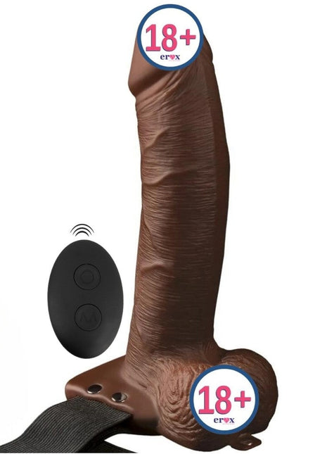 Pipedream Fetish Fantasy Series 8 İnch Hollow Strap-On With Titreşimli İçi Boş Kemerli Penis