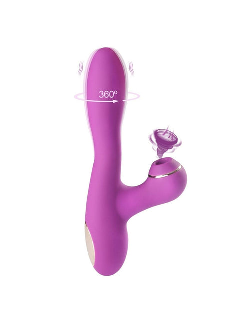 Erox Sandy Emiş Güçlü Ve Dönebilen Hareketli Rabbit Vibratör